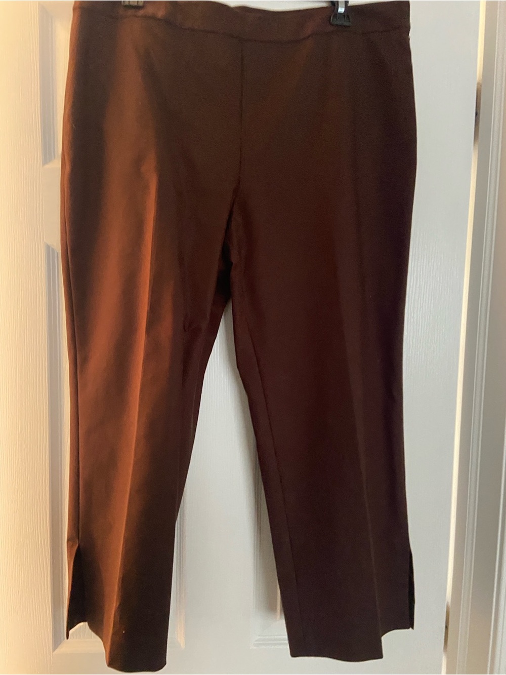Peck & Peck Women’s Brown Stretch Dress Pants